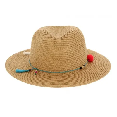 Magnolia traveller hat with turquoise trim - Barts Reference: 9368 | Traclet Hat Shop
