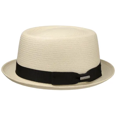 Chapeau Porkpie Stanley Toyo - Stetson Reference : 9369 | Chapellerie Traclet