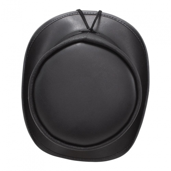 El Dorado Leather Top Hat Black - Head'N Home