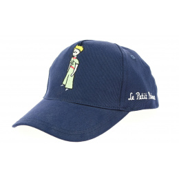 Baseball Strapback Cap The Little Prince Cotton Navy - The Little Prince 