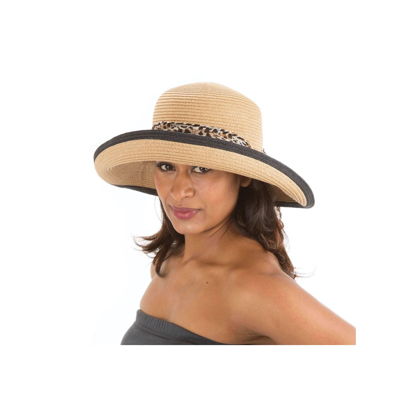 Chapeau Hepburn Naturel- Emthunzini Hats Reference : 9242 | Chapellerie Traclet