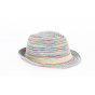 Trilby Foggia Rainbow Cotton Hat- Traclet 