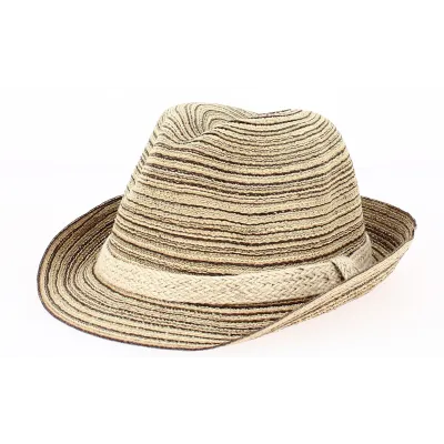 Chocolate Cotton Foggia Trilby Hat - Traclet  Reference: 9394 | Traclet Hat Shop