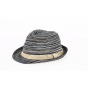 Trilby Foggia Hat Ocean Cotton- Traclet 