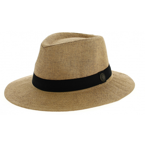Natural Paper Straw Bergamo Traveller Hat - Traclet
