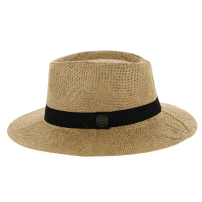 Natural Paper Straw Bergamo Traveller Hat - Traclet Reference: 9398 | Traclet Hat Shop