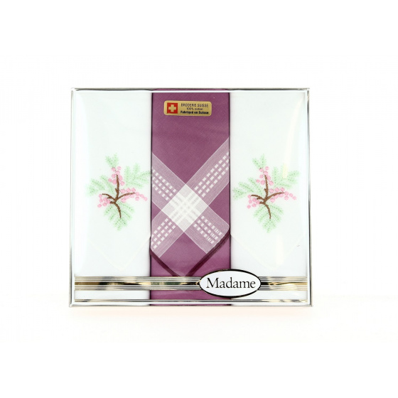 Embroidered Cotton Handkerchiefs - Traclet Embroidered Cotton Handkerchiefs - Traclet