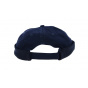 Navy Cotton Miki Beanie