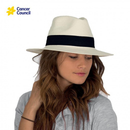 Chapeau Fedora Pana-Mate Ivoire UPF 50+ - House of Ord