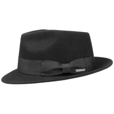 Chapeau Trilby Clarkson Laine et Cachemire- Stetson Reference : 8431 | Chapellerie Traclet