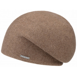 Shirley Cashmere Camel Beanie - Stetson