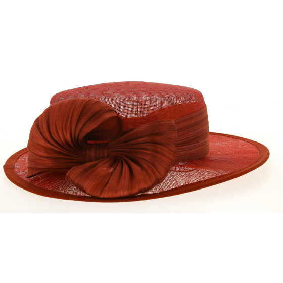 Red Sidonie Ceremonial Hat - Traclet