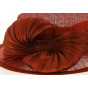 Sidonie Red Ceremonial Hat - Traclet