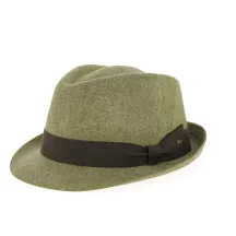 Chapeau Trilby Jakarta Lin Taupe- Fléchet  Reference : 9489 | Chapellerie Traclet