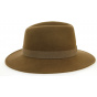 Indiana Jones Tawny Wool Felt Traveller Hat - Traclet