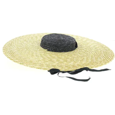 Two-tone Provençal Hat - Barigoules Reference: 9495 | Traclet Hat Shop