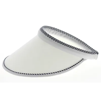 Visière Femme Eva Blanche- Traclet Reference : 9504 | Chapellerie Traclet