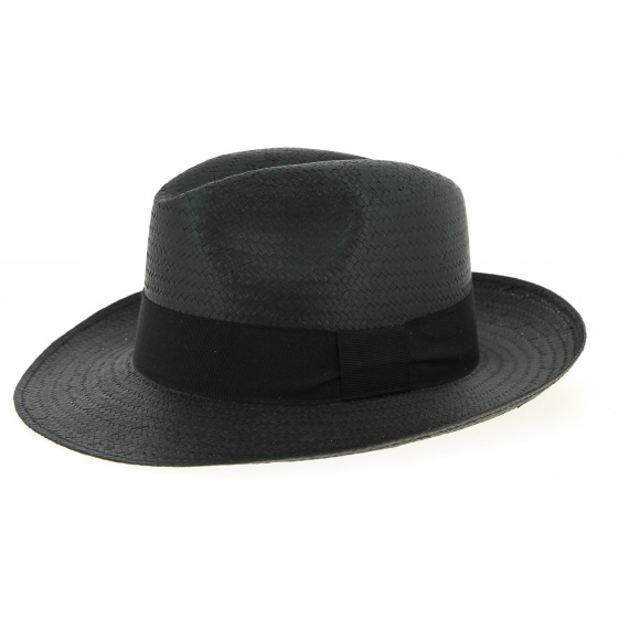 Black Moden Panama Hat - Traclet