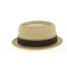 Chapeau PorkPie Indian Wells Papier Beige- Traclet Reference : 9511 | Chapellerie Traclet