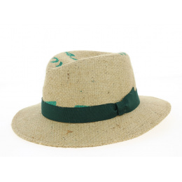 Gorizia Jute Canvas Traveller Hat Beige -Traclet