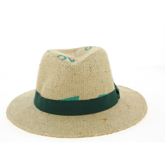 Chapeau Traveller Gorizia Toile de Jute Beige -Traclet Chapeau Traveller Gorizia Toile de Jute Beige -Traclet