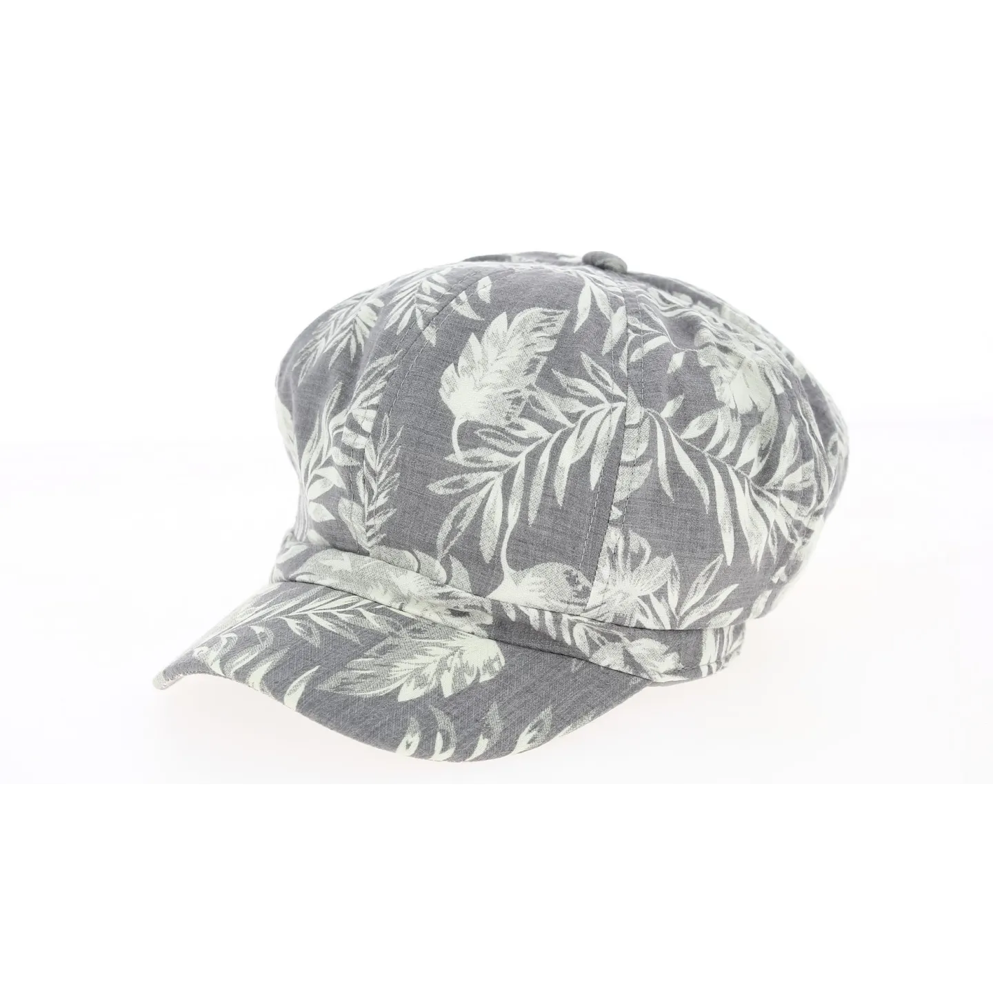 Casquette Gavroche Rétro Été Futuna Coton Gris - Traclet Reference : 9514 | Chapellerie Traclet