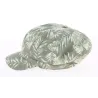 Retro Summer Futuna Cotton Newsboy Cap Olive - Traclet Reference: 9515 | Chapellerie Traclet