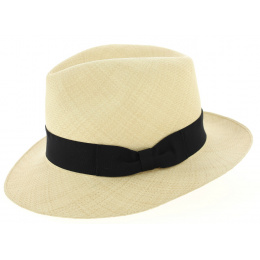 Fédora Maruja Panama Natural extra fine montecristi hat - Traclet