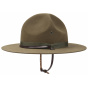 Campaign Scout Hat Felt Olive Hair- Stetson 