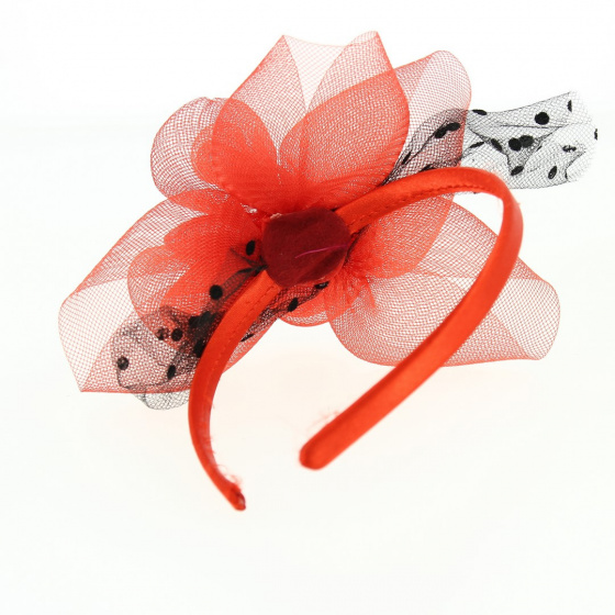 Red Abelle Headband - Traclet Red Abelle Headband - Traclet