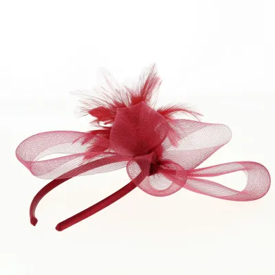 Abelle - red headband Reference: 3227 | Chapellerie Traclet