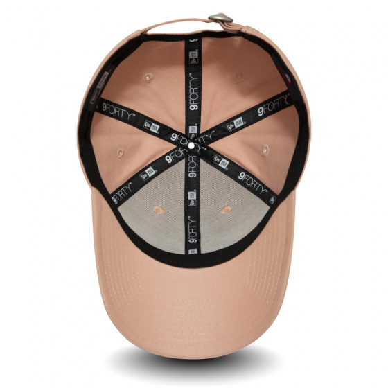Casquette Strapback Essential League Coton Rose Pâle - New Era