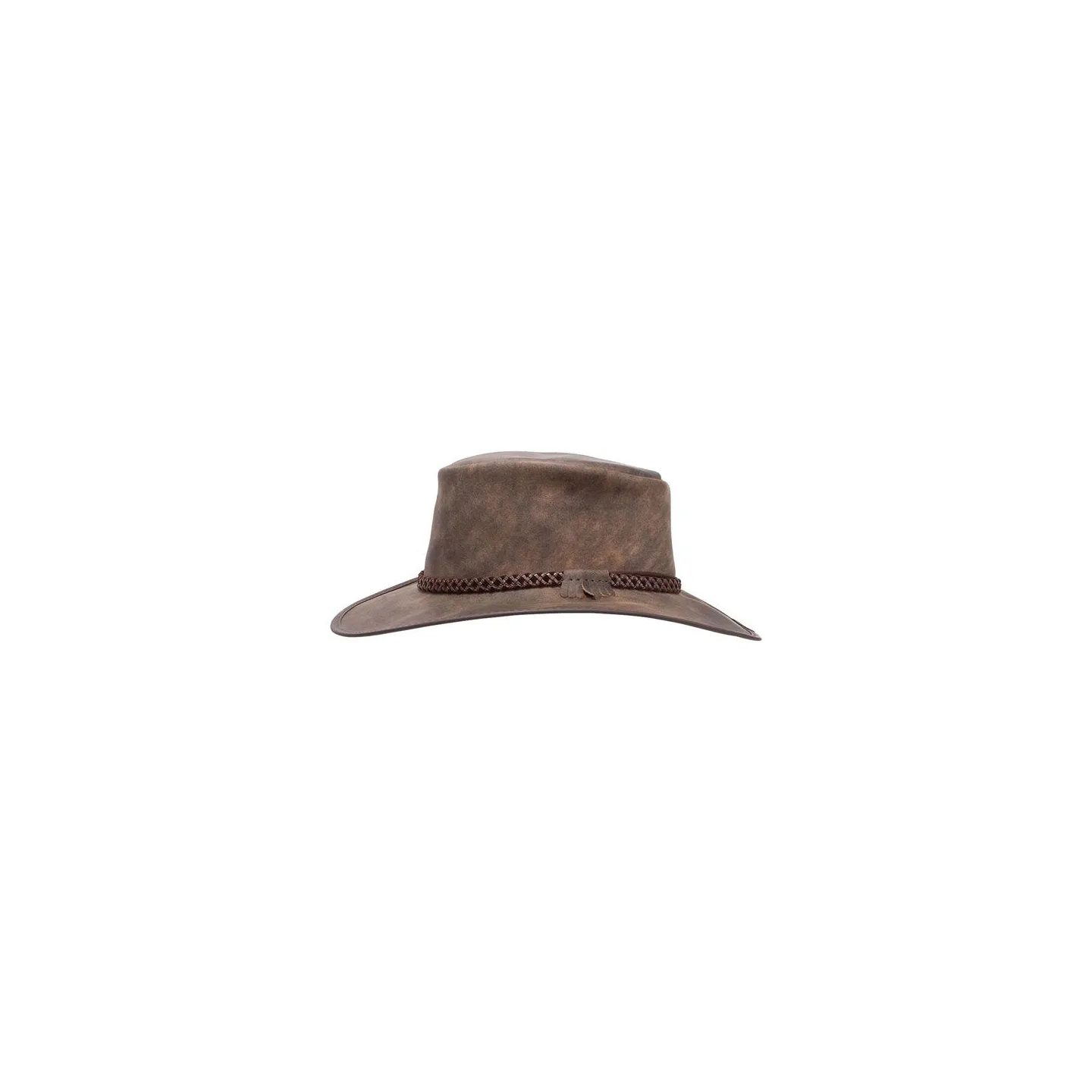Chapeau Traveller Crusher Bomber Cuir Marron - American Hat Makers Reference : 9554 | Chapellerie Traclet