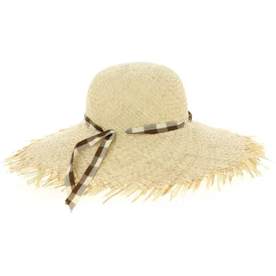 Daisie Natural Straw Wide-Brimmed Hat - Traclet Reference: 4712 | Traclet Hat Shop