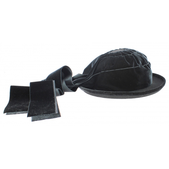 Chapeau Bigouden Feutre Laine Noir -Traclet