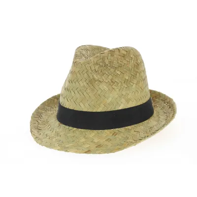 Chapeau Trilby Tropical Paille- Traclet Reference : 4601 | Chapellerie Traclet