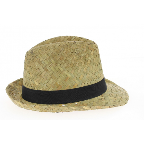 Chapeau Trilby Tropical Paille- Traclet