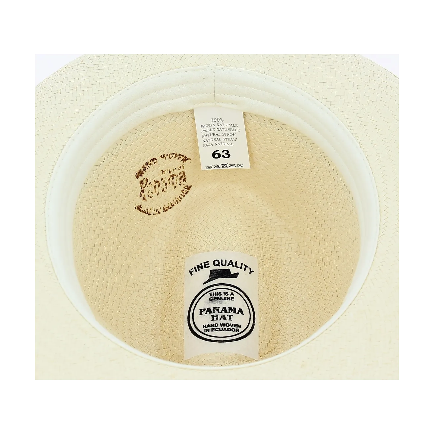 Chapeau Panama Antibes - Traclet Reference : 4632 | Chapellerie Traclet