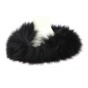 Black Fox Fur Neck Warmer - Traclet