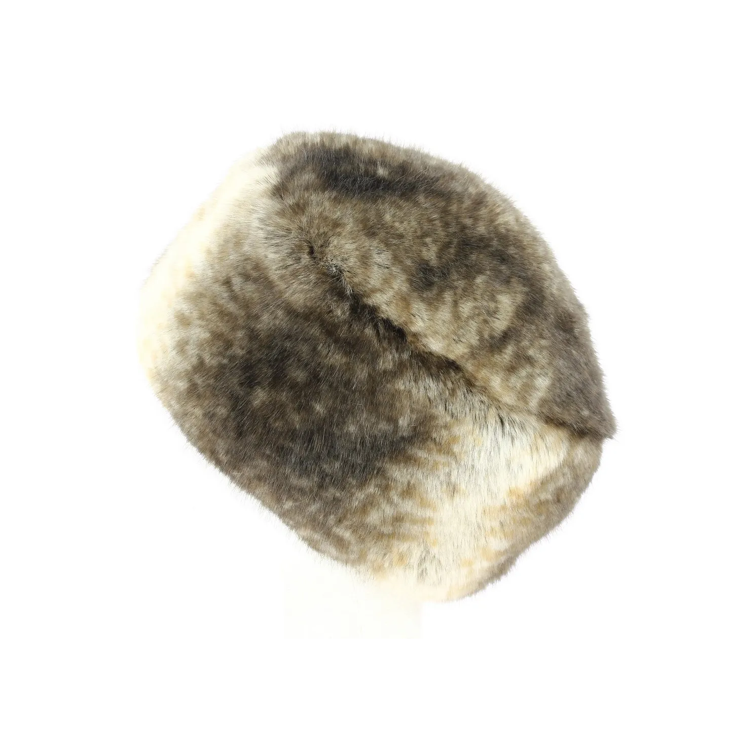 Toque Karolina Fausse Fourrure Fauve- Traclet  Reference : 2921 | Chapellerie Traclet
