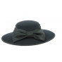 Black Sylvia Formal Hat - Traclet