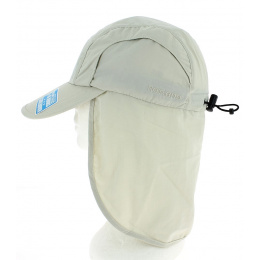 Casquette Malcolm Cooldown cache nuque beige - Hatland