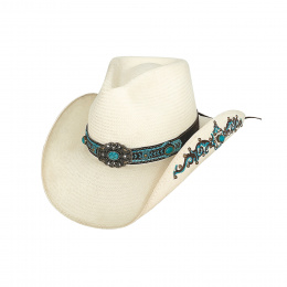 Chapeau Cowboy Rattlesnake Marron - Traclet