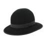 Audrey Wool Felt Wide-Brimmed Hat - Traclet