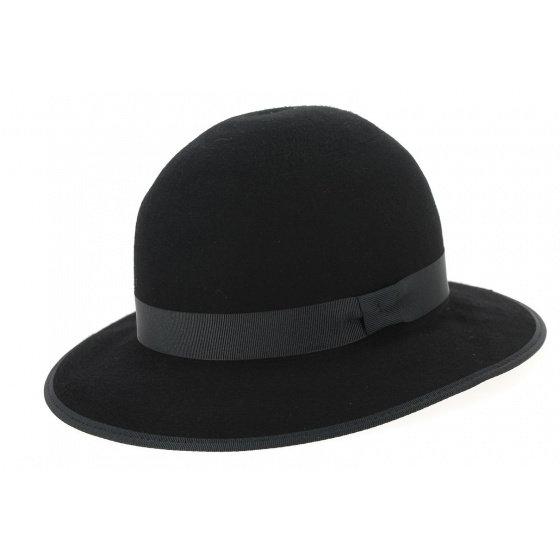 Chapeau capeline Audrey Feutre Laine - Traclet