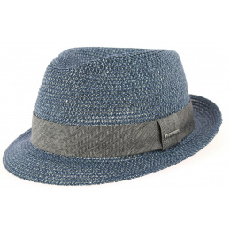 Chapeau Trilby Reidton Bleu Toyo - Stetson
