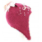 Cherry Peruvian beanie for girls