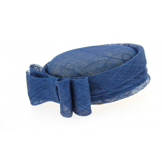 Carla Bruni Blue Hemp Ceremonial Hat - Traclet Carla Bruni Blue Hemp Ceremonial Hat - Traclet