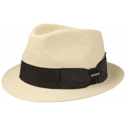 Natural Panama Cayo Trilby Hat - Stetson