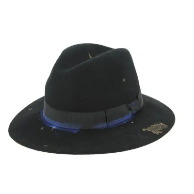 Chapeau Traveller Gianni Feutre Laine Noir- Traclet Reference : 9631 | Chapellerie Traclet